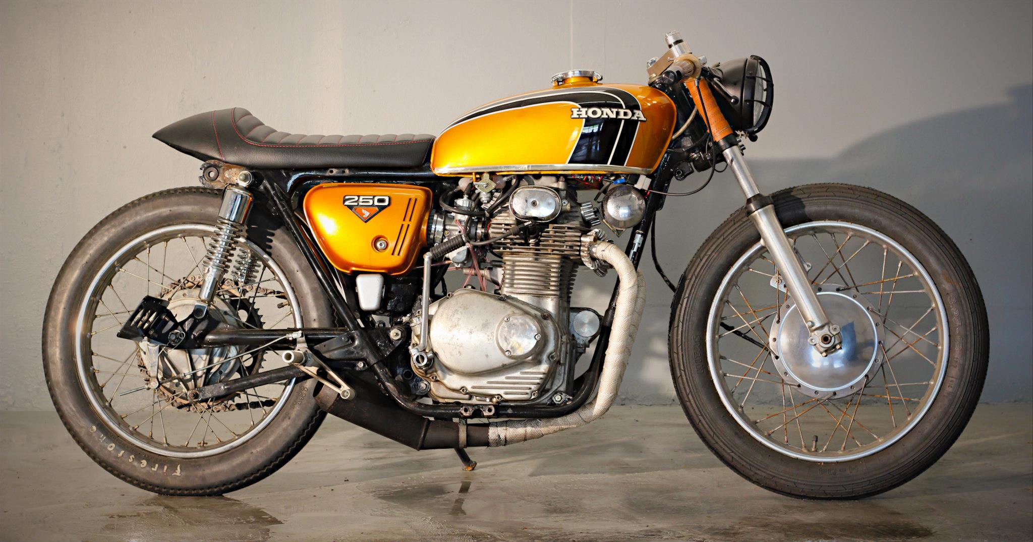 Cafe racer honda cb 250