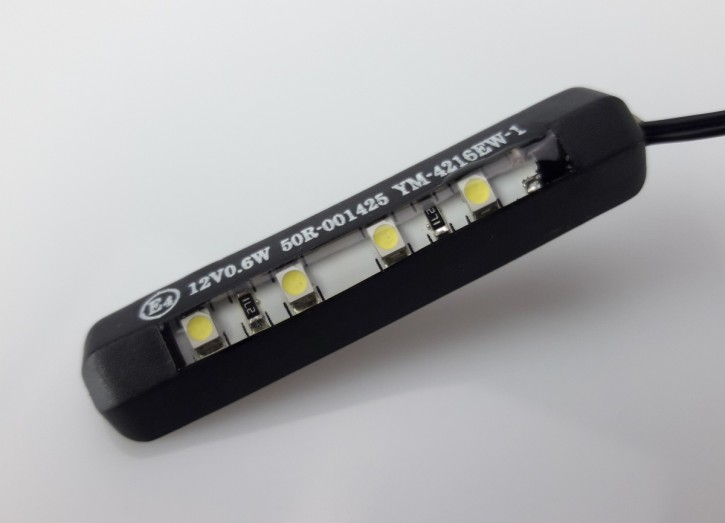 LED Micro Kennzeichenbeleuchtung biegsam Nummernschildbeleuchtung