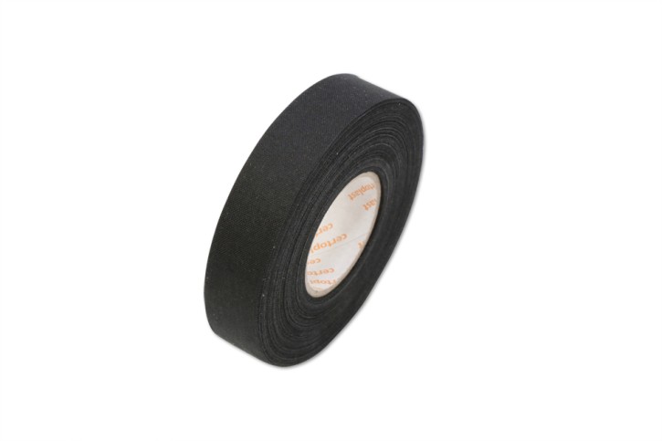 Jean insulating tape 19mm, 25 m, black for wiring harness