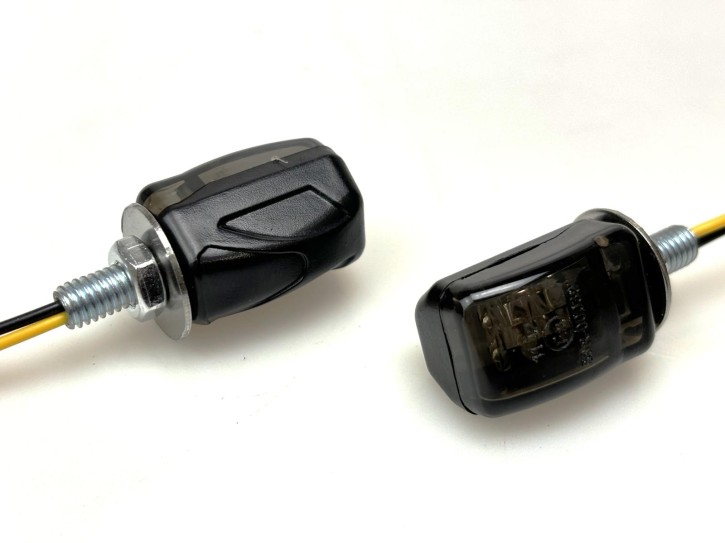 Mini LED Blinker - schwarz ECE