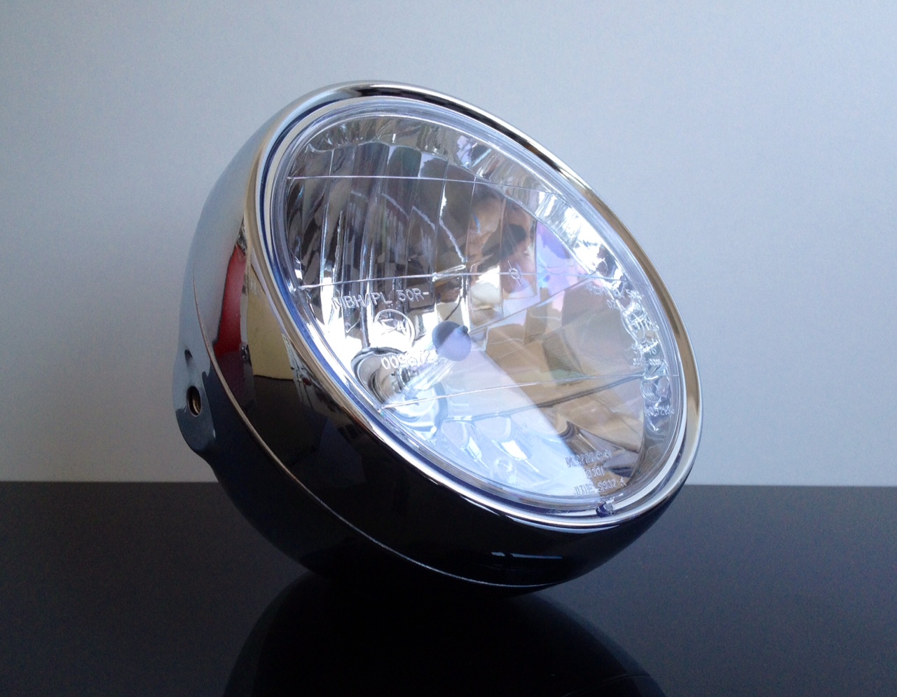 LED-Scheinwerfer Vigor Klarglas E-geprüft Motorrad Universal