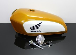 Painted Cafe-Racer Fueltank, Honda-Style, universal, ca. 2,4gal